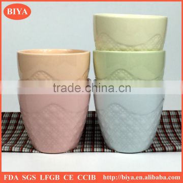 color mud soil porcelain cup coffee dinner ceramic mug bump carving sculpture new design