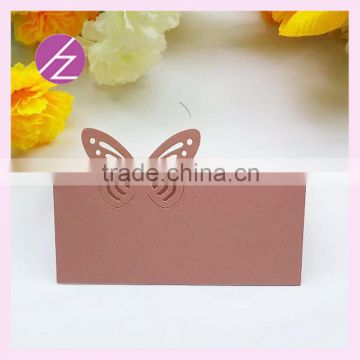Popular Latest Design Wedding Decoration Place Card Holder Table Seat Card ZK-35