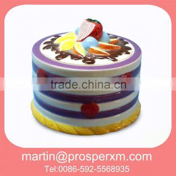 Ceramic canister cheap cake canister