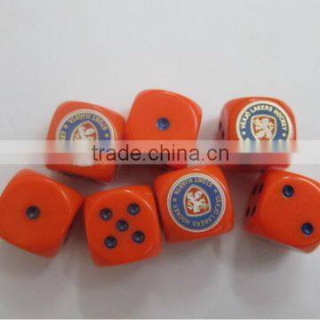 1 side print dice