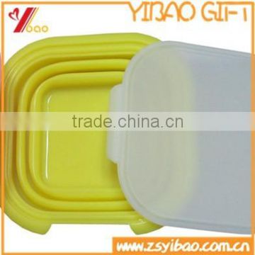 Custom 100%food grade kitchen food container/lunch box/silicone box