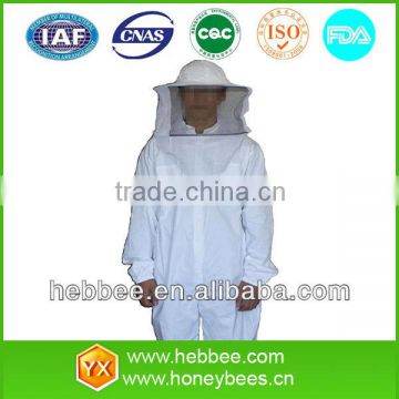 White protecivt beekeeping equipment bee clothing