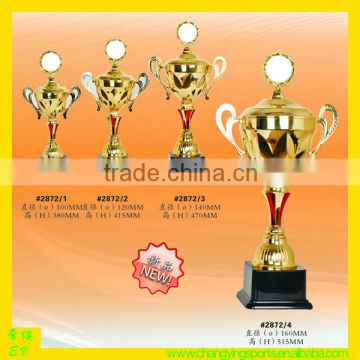 EUROPE Design Metal Trophy Cup Awards Sport Trophy Cup Plastic Base 2872