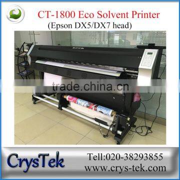 CT-1800 inkjet printer for sticker vinyle printing CRYSTEK