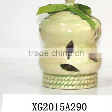 Gourd shaped ceramic incense Sachets