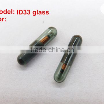 10PCS glass id33 transponder chip for auto transponder key chips