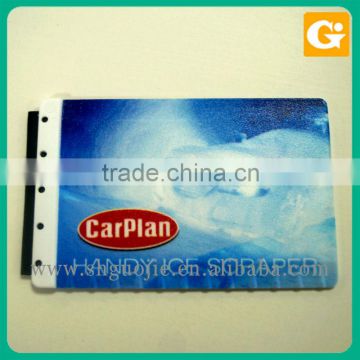 Colorful Card Advertising Plastic Film Sign