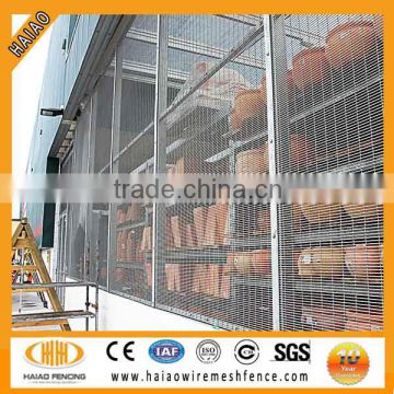 Hot dipped galvanized and pvc coated prevent climb fence