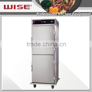 WISE 1940cm Commercial Upright Heated Holding Cabinet with Casters And Humidity Compensation