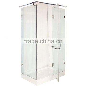 frameless shower room
