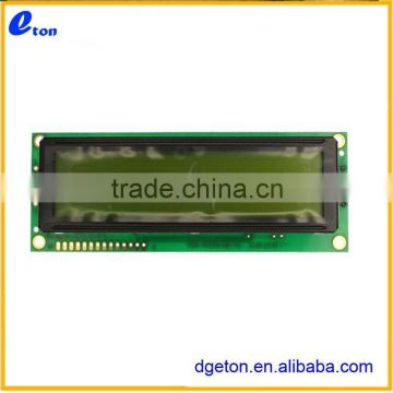 TRANSFLECTIVE 16X2 CHARACTER LCD MODULE FOR CONSUMPTION EQUIPTMENT