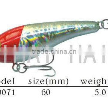 mini artifical hard plastic fishing wobble attactive minnow lure