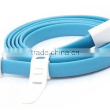 Lancom high speed usb 2.0 cable, noodle style USB Cable, flat usb cable for Android/Google
