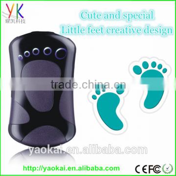 2014 Foot step power bank/New design portable high quality power banks made in china