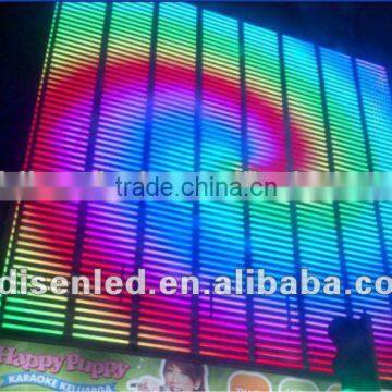 ip66 5050 colour changing rgb led digital tube for nightclub (DC12V,12w)