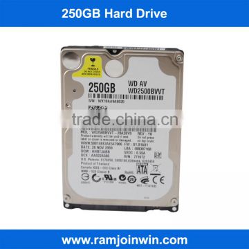 Computer parts 2.5inch 250GB hard disk wholesale