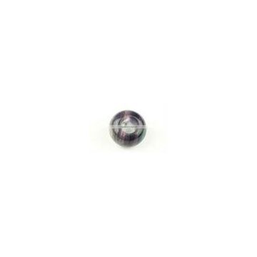 Purple Fluorite Gemstone Beads