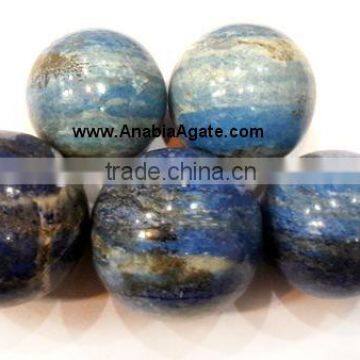 Lapiz Lazule Agate Gemstone Ball : Lapiz Lazule Spheres Wholesaler Manufacturer