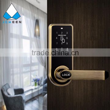 single latch electronic key door lock
