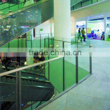 u channel glass railing balustrade/u channel glass railing balustrades/ss u channel glass railing balustrade