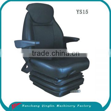 Luxury suspension shock absorber seat