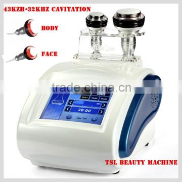 Portable cavitation body slimming facial machines for home use