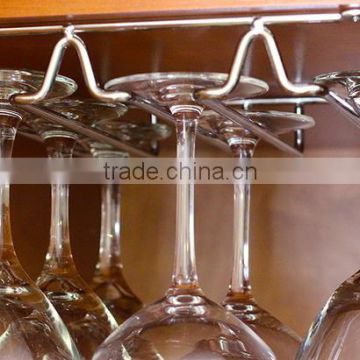 Household Under Cabinet Wire Wine Glass Rack