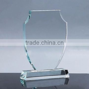 Custom awards souvenir gift custom logo crystal glass trophy