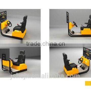 Various language/ English/ Portuguese language Wheel Loader Simulator for training operators