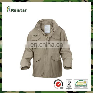 Customized man army jacket and coat