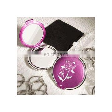 Chic Rose Compact Mirror Favors