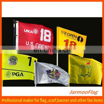 promotion custom printed golf flag with tube