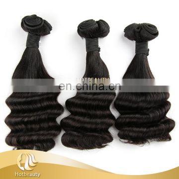 100g New 8"-18" 1b# Double Drawn Hair Tangle-Free Half Ocean Wave Funmi Hair