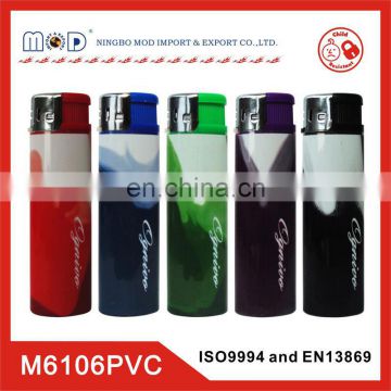 plastic EU standard CR gas lighter with iso9994 & en13869 certificate