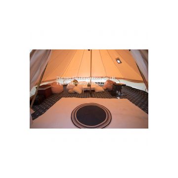 5m Canvas Bell Tent   Custom canvas bell tent   large camping tents   Cotton Canvas Tent supplier