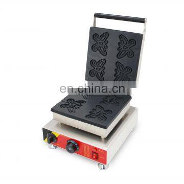 Butterfly shape waffle maker waffle stick maker automatic waffle maker for sale