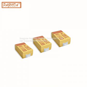 smd tantalum capacitor 1206 10V high quality
