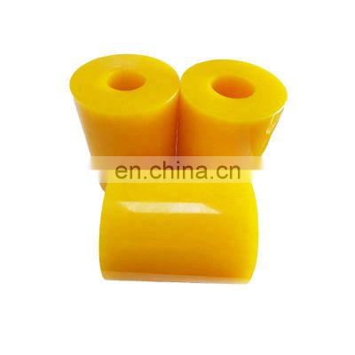 Processing customized Wear-resistant yellow PU polyurethane bushing