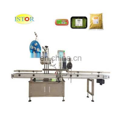 watsap +86 15504261925 Factory supply flat surface bag or pouch labeling machine