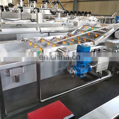 2 in 1 cleaning brush automatic liquid oil filling packing machine apple potato washing grading machine