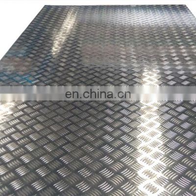 JIS 4104 6061 5754 7075 2214 T6 1.5mm square diamond pattern aluminum alloy plate sheet