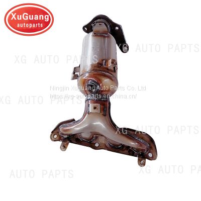 top quality three way catalytic converter for Toyota Yaris
