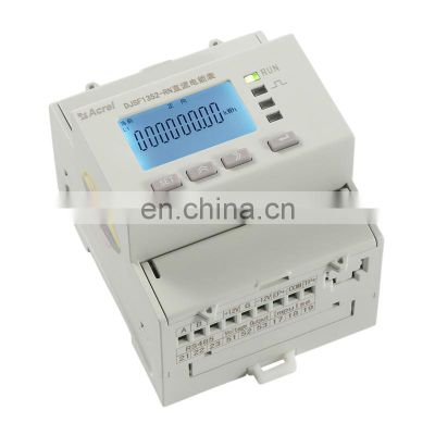 High accuracy 1000V 2 circuit dc kilowatt electric power meter monitor LCD Display for charging piles and solar PV monitor