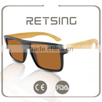 Handmade wooden custom logo bamboo sunglasses with polarized lenses wholesale sunglasses                        
                                                Quality Choice