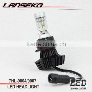 Hottest 9007 car led headlight 4000LM 30W per bulb auto part car light