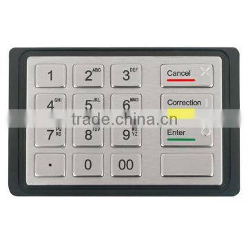 OEM Hot-Selling Waterproof Vandalproof new membrane metal keypad