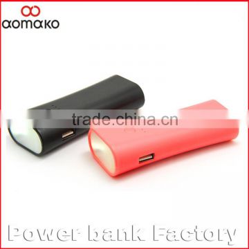 X200 18650 battery 5200MAH led light external battery charger Factory direct wholesale portable power bank for mobile phone
