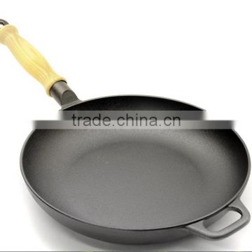 cast iron preseasoned fry pan,cast iron enamel frying pan/frying pot