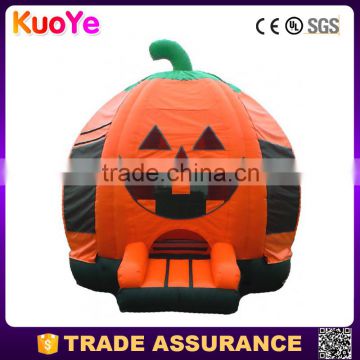 amusing pumpkin monster inflatable bouncer for kids