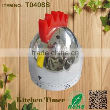 China mechanical kitchen stainless steel chicken timer